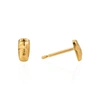 Gucci Tiny Voodoo Damballah Earrings – Gold Vermeil