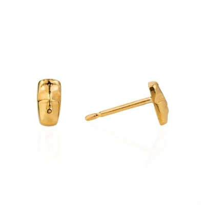 Gucci Tiny Voodoo Damballah Earrings – Gold Vermeil