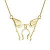 Gucci Miami Flamingo Necklace In Gold
