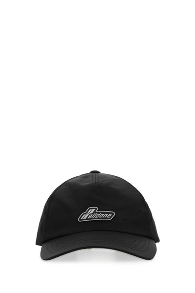 We11 Done We11done Logo Patch Baseaball Cap In Black