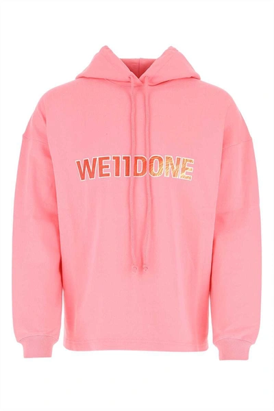 We11 Done Sweatshirts In Pink