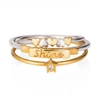 Gucci Shine Like A Star Hearts Stack Ring 