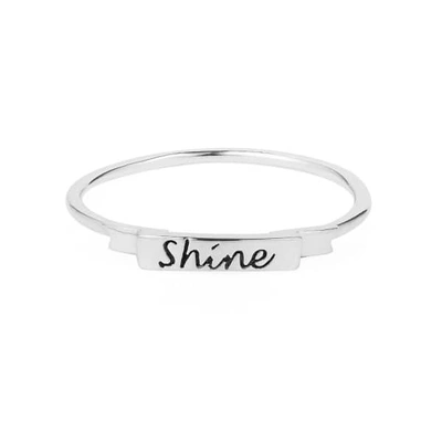 Gucci Shine Ring Silver