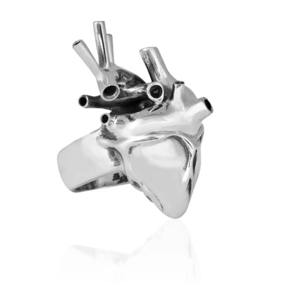 Gucci Heart Ring Silver