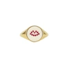 Gucci Ruby Lip Signet Ring