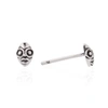 Gucci Tiny Voodoo Ghede Earrings Silver In Metallic