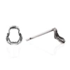 Gucci Shark Jawbone Earrings Silver