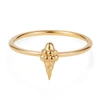 Gucci Tiny Ice Cream Ring Gold Vermeil