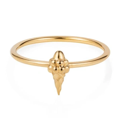 Gucci Tiny Ice Cream Ring Gold Vermeil