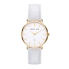 ABBOTT LYON White Dove Leather Kensington 40 Gold 