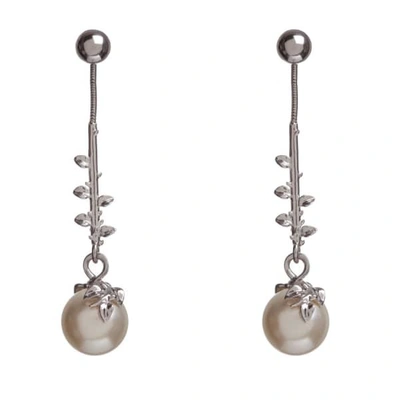 Gucci Ivory Pearl Drop Earrings