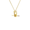 Gucci Mini Crane Necklace Gold