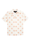 Treasure & Bond Kids' Button-up Camp Shirt In White