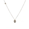 Latelita London Hamsa Hand Necklace Silver In Silver