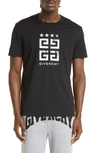 GIVENCHY SLIM FIT 4G LOGO COTTON GRAPHIC T-SHIRT