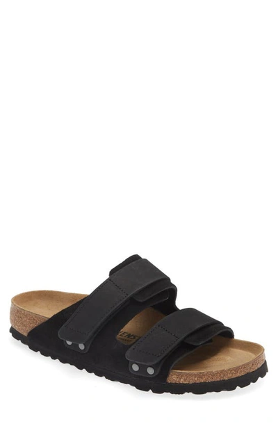 Birkenstock Uji Side Touch-strap Sandals In Black