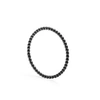 MYIA BONNER Black Skinny Ball Stacking Ring