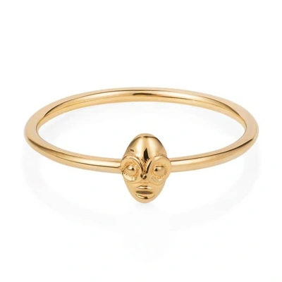 Gucci Tiny Voodoo Ghede Ring Gold Vermeil