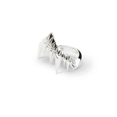 Gucci Shark Bay Ring Silver
