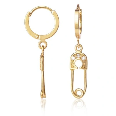 Gucci Safety Pin Earrings
