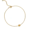 Gucci Mini Shell & Pearl Bracelet Gold Vermeil