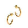 OTTOMAN HANDS Gold Hoop Earrings