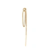 Gucci Hoop & Chain Single Earring Gold Vermeil