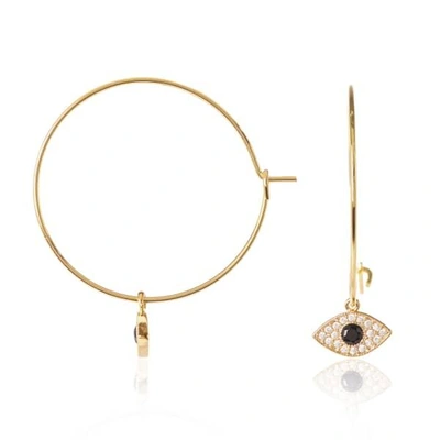 Gucci Evil Eye Hoops