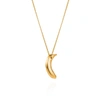 Gucci Banana Necklace Gold Vermeil
