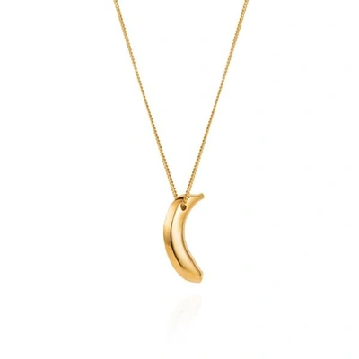 Gucci Banana Necklace Gold Vermeil