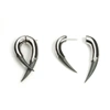 Gucci Vampire Claw Earrings Silver