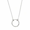 CHUPI Hawthorn Twig Infinity Necklace Silver
