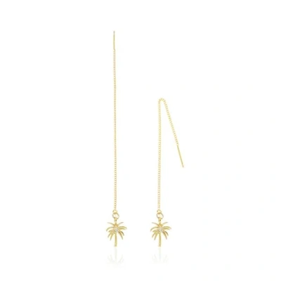 Gucci Palm Chain Earrings