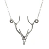 Gucci Deer Necklace - Silver