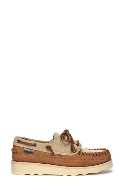 Sebago Cayuga Woman In Camel - Papyrus - Cognac