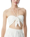 ALICE AND OLIVIA LIVIA HALTER TOP