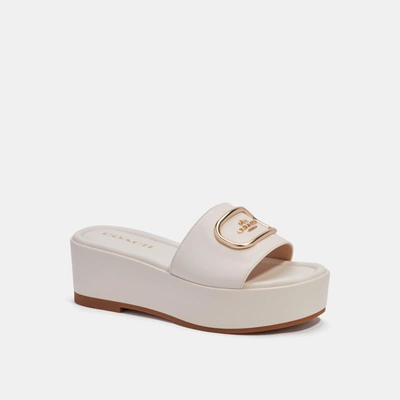 Coach Outlet Eloise Sandal In White