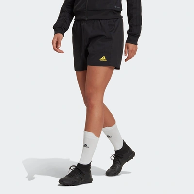 Adidas Originals Women's Adidas Tiro Rfto High-waisted Shorts In Black