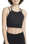 NIKE DRI-FIT INDY PADDED STRAPPY LIGHT SUPPORT SPORTS BRA