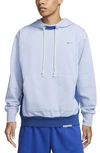 Nike Men's Standard Issue Dri-fit Pullover Basketball Hoodie In Cobalt/ College Blue