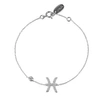 Latelita London Zodiac Horoscope Star Sign Bracelet Pisces Silver