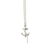 Gucci Black Sea Silver Anchor Pendant