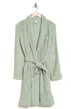 Calvin Klein Printed Robe In Sage Meadow