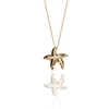 Gucci Crown Of Thorns Gold Pendant In Gold
