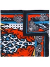 DSQUARED2 tiger print stole,DRYCLEANONLY