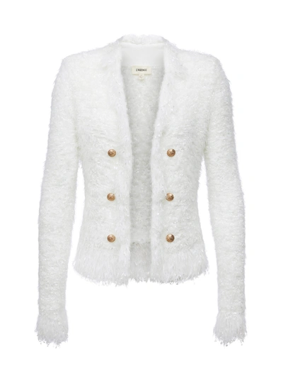 L Agence Azure Blazer - White