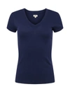 L Agence Becca Tee In Navy