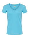 L Agence Becca Tee In Aqua