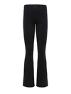 L Agence Honor Zebra Sequin-embellished Flare Pants In Noir