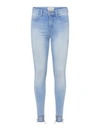 L'agence Sneeki Low Rise Straight Leg Sneaker Jeans In Olympia In Lasso